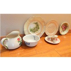Misc Named Hand Painted  Porcelain Dishes