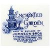 Image 2 : Johnson Bros ENCHANTED GARDEN Blue Bread Plate