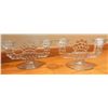 Matching Vintage Crystal Candle Holders