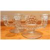 Image 3 : Matching Vintage Crystal Candle Holders