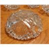 Image 3 : 4 Vintage Crystal Ash Trays