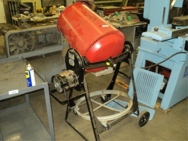 Red Lion Cement Mixer [ 480 x 640 Pixel ]