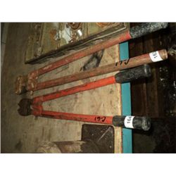LARGE SET: BOLT CUTTERS