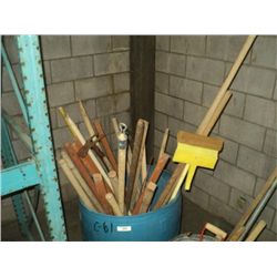 BARREL: BROOM HANDLES
