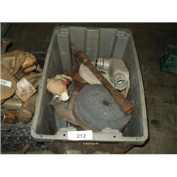 BOX: GRINDING WHEELS & TOOLS