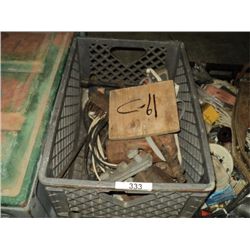 POLY BASKET: AIR MASK, TOOLS, BRUSHES, HAMMERS