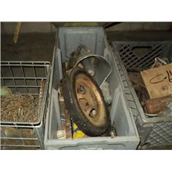 AMMO BOX: OLD WHEEL & SPEAKERS