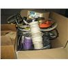 Image 1 : BOX: ASSORTED ELECTRICAL WIRING