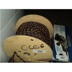 ROLL: NYLON BLACK ROPE