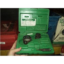 PARTIAL SET OF GREENLEE HOLE SAW KIT