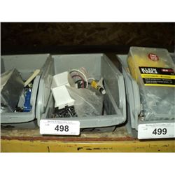 SMALL PARTS BIN: U-SHAPED NAILS