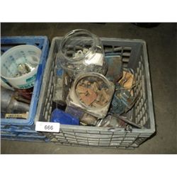 TUB: NUTS, BOLTS, WIRE, TERMINALS, ETC