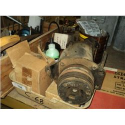 TUB: AIR MASK, AC COMPRESSORS, BOLTS