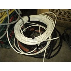 LOT: RUBBER HOSES & COAX CABLE