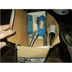 BOX: END MILLS, BITS, TOOL CLAMP