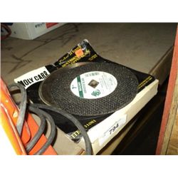 LOT: ASST GRINDING WHEELS & BLADES