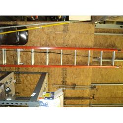 WERNER 20' FIBERGLASS LADDER