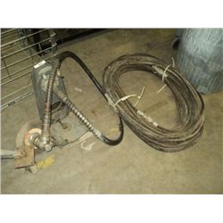 WYCO BELT DRIVEN GRINDER / BUFFER 4 & 3 HIGH PRESS