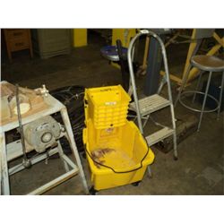 YELLOW POLY MOP BUCKET