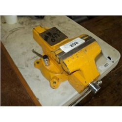 YOSI MFG 4.5" YELLOW BENCH VISE