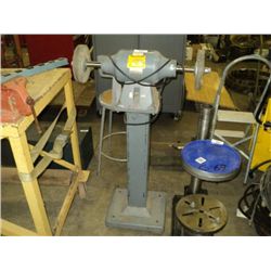 BALDOR TWIN STONE PEDISTAL GRINDER 3/4 HP
