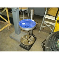 BLACK METAL DRILL PRESS BASE