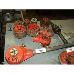 LOT: RIDGID HAND THREADER