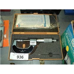 MITUTOYO 0-1" BLADE  TOP MICROMETER