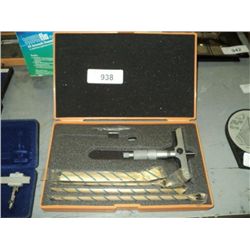 NEW MITUTOYO 0-6" DEPTH GAGE