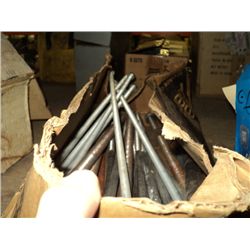 BOX: ASSORTED ANCHOR BOLTS