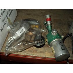 LIGHTNING PNEUMATIC GRINDER ATTATCHMENT & AIR FILT