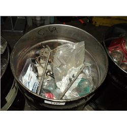 10 GALLON DRUM: ELECTRIC MOTORS & BRACKETS