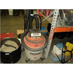 RIDGID 6.25HP 16 GALLON WET/DRY VAC