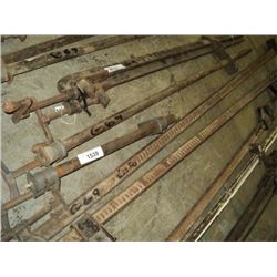 LOT: 2 BAR & PIPE FURNITURE CLAMPS