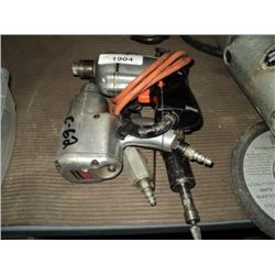 LOT: OF 3 1/2" PUEAMATIC IMPACT, PHUEAMATIC DIE