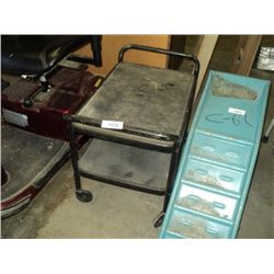 SMALL METAL ROLLING TABLE