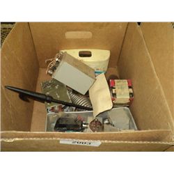 BOX: RELAYS & CAPACITATORS