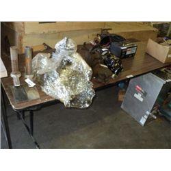 5' WOOD TOP FOLDING TABLE