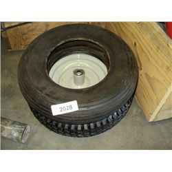 LOT: 4.80/4.00-8 TIRES (2X THE MONEY)