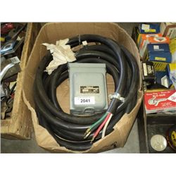 LOT: ELECTRIC CORD & CONTROL BOX