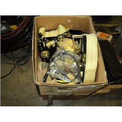 LOT: RATCHET STRAPS & MISC SHOP EQUIPMENT