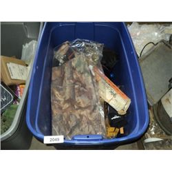 POLY TUB: AIR COMPRESSORS, CANVAS BAG, RIDING