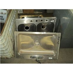 STAINLESS STEEL SINKS (3X THE MONEY)