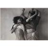Image 1 : MAN RAY (American, 1890-1976) UNTITLED (ADY WITH GIRLFRIEND IN MOVEMENT) artist's stamp on verso "Ad