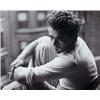 Image 1 : ROY SCHATT (American, b. 1919) JAMES DEAN signed "Roy Schatt" in ink on verso "JAMES DEAN '54 outsid