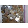 Image 2 : World Coins & Tokens; Various Dates, Conditions & Denominations; Three (3) Pounds By Weight; EST. $2