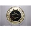 Image 2 : 1973 Franklin Mint Treasures Of The Louvre First Edition Solid Sterling Silver Proof "Diane Sortant 