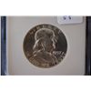 Image 1 : 1957 US Ben Franklin Half Dollar; NGC Graded MS64; EST. $20-30