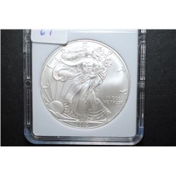 2012 US Silver American Eagle $1; 1 Oz. Fine Silver; MCPCG Graded MS70; EST. $40-50