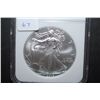 Image 1 : 2010 US Silver American Eagle $1 Early Releases; 1 Oz. Fine Silver; NGC Graded MS69; EST. $55-70